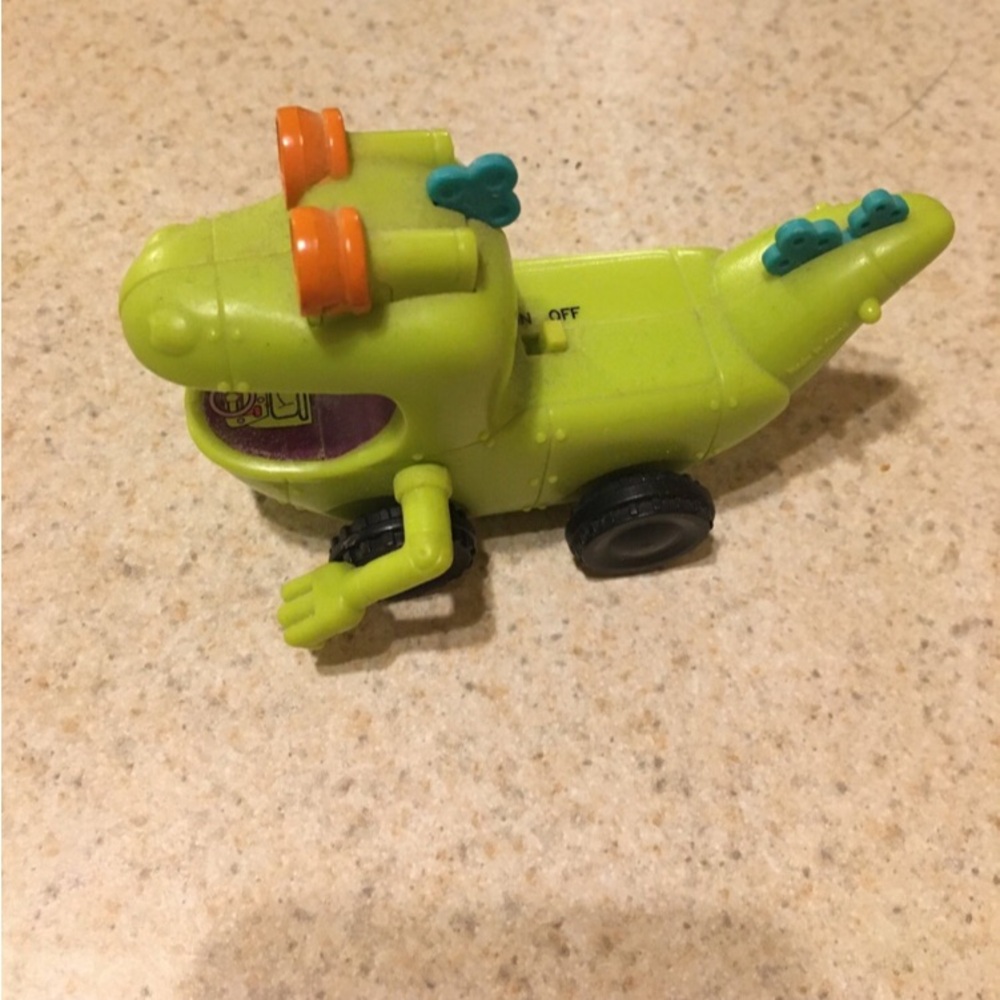 Vintage Nickelodeon Wind-Up Reptar Toy from Rugrats